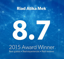 riad atika meknes award