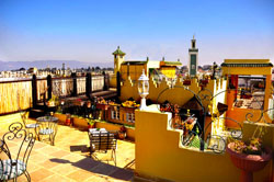 Terrasse riad atika meknes