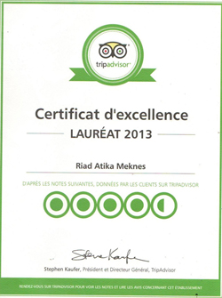 tripadvisor riad atika meknes